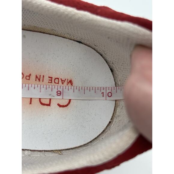 Cruza Low Profile Sneakers Red Suede Size 39 Retro Made in Portugal - Picture 9 of 12